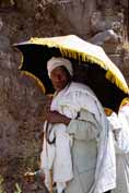 Mnich bhem Timkatu. Lalibela. Etiopie.