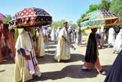 Proces bhem Timkatu. Lalibela. Sever,  Etiopie.