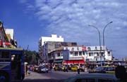 Okraj trhu Sandaga (March Sandaga), Dakar. Senegal.