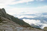 Cesta na Mt. Kinabalu. Sabah,  Malajsie.