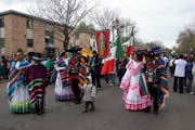 May Day prvod a oslava, Minneapolis, Minnesota. Spojen stty americk.