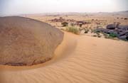 Saharsk scenerie. Oblast Adrar des Ifoghas. Mali.