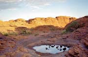 Oblast nazvan Kings Canyon (Watarrka National Park). Austrlie.