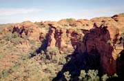 Oblast nazvan Kings Canyon (Watarrka National Park). Austrlie.