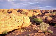 Oblast nazvan Kings Canyon (Watarrka National Park). Austrlie.