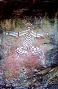 Nabulwinjbulwinj - zl duch. Nrodn park Kakadu. Austrlie.