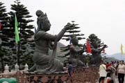 Komplex Tian Tan Buddha. Hong Kong.