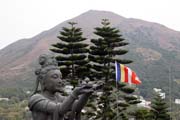 Komplex Tian Tan Buddha. Hong Kong.