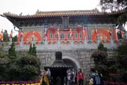 Buddhistick monaterie Po Lin - msto, kde stoj Tian Tan Buddha. Hong Kong.