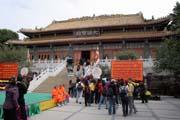 Buddhistick monaterie Po Lin - msto, kde stoj Tian Tan Buddha. Hong Kong.