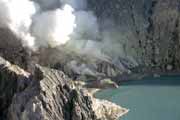 Sopka Kawah Ijen. Jva, Indonsie.