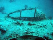 Potpn u ostrova Biak, lokalita Catalina wreck. Papua,  Indonsie.