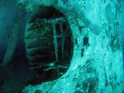 Potpn u ostrova Biak, lokalita Catalina wreck. Papua,  Indonsie.