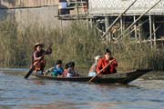 ivot na jezee Inle. Myanmar (Barma).