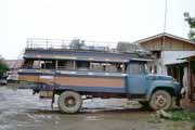 Autobus. Luang Prabang. Laos.