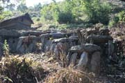 Tradin hroby lid Chin. Vesnice Kyartho, provincie Chin. Myanmar (Barma).