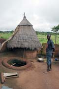 Horn patro domu tata somba. Oblast Boukoumb. Benin.