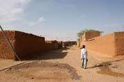 Ulice ve mst Agadez. Niger.