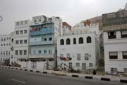 Ulice ve mst Al-Mukalla. Jemen.