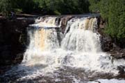 Vodopdy Goosberry, North Shore, Minnesota. Spojen stty americk.