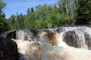 Vodopdy Goosberry, North Shore, Minnesota. Spojen stty americk.