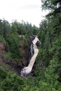 Vodopd Big Manitou, 50m vysok, Wisconsin. Spojen stty americk.