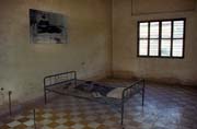 Dnes Muzeum Tuol Sleng, za Pol Potova reimu obvan veznice S-21. Kamboda.