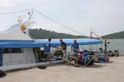 Potpn na ostrovech Similan, West Coast Divers liveaboard. Thajsko.