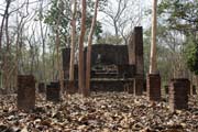 Archeologick park Kamphaeng Phet. Thajsko.