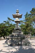 Svatyn Itsukushima na ostrov Miyajima. Japonsko.