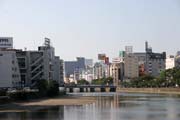 tvr Canal city. Fukuoka. Japonsko.