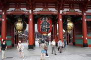 Chrm Senso-ji ve tvrti Asakusa, Tokio. Japonsko.