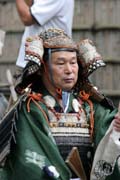 Tsurugaoka Hachiman-gu Shrine Reitaisai (Kadoron Festival) svatyn Tsurugaoka Hachiman-gu. Tento den se kon Yabusame - tradin japonsk lukostelba z kon. Msto Kamakura. Japonsko.