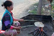 Peen placky, msto Kengtung. Myanmar (Barma).