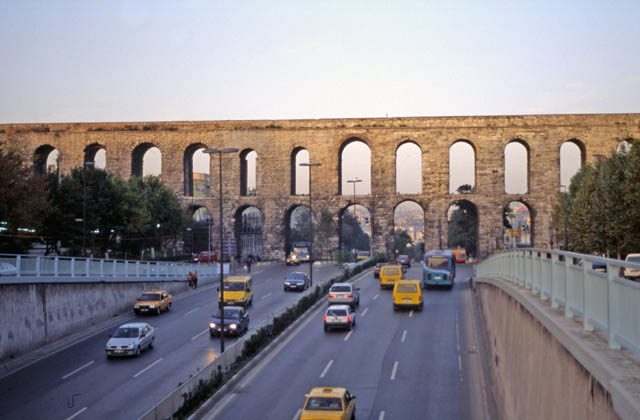 Akvadukt, Istanbul. Turecko.