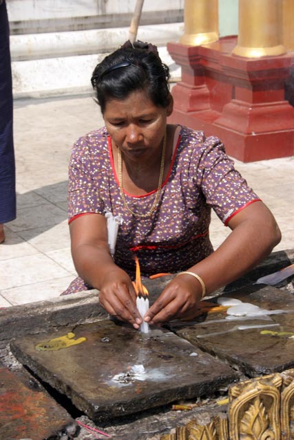 Shwedagon Paya, Yangon. Myanmar (Barma).