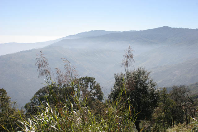 Cestou na Mt. Victoria. Provincie Chin. Myanmar (Barma).