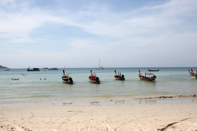 Kata Beach, Phuket. Thajsko.